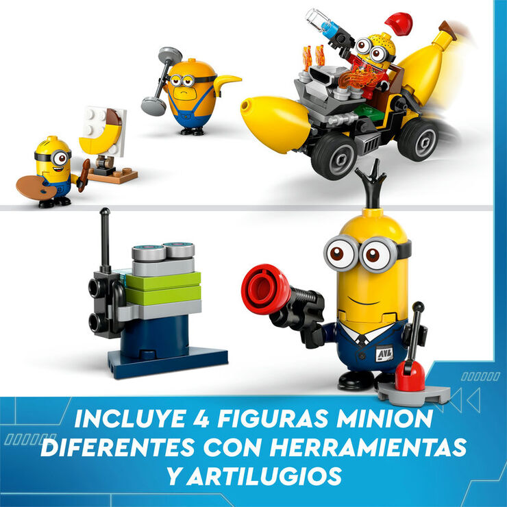 LEGO&reg; Minions y Coche Banana 75580