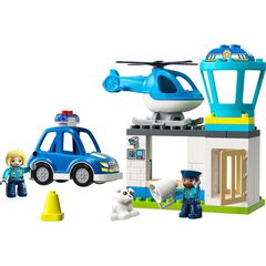 LEGO&reg; Duplo comissaria de policia i helic&ograve;pter 10959