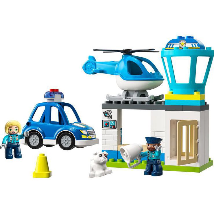 LEGO&reg; Duplo comissaria de policia i helic&ograve;pter 10959