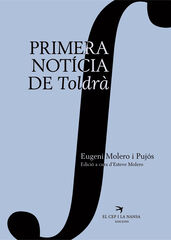 Primera not&iacute;cia de Toldr&agrave;
