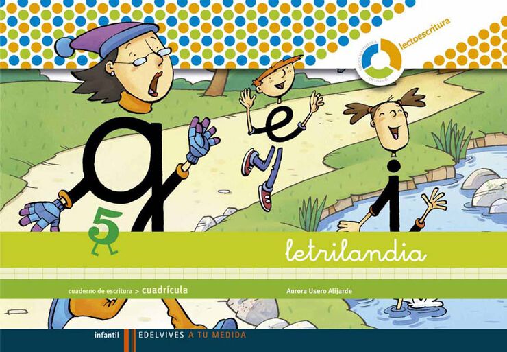 Letrilandia 5 Cuadr&iacute;cula Espiral