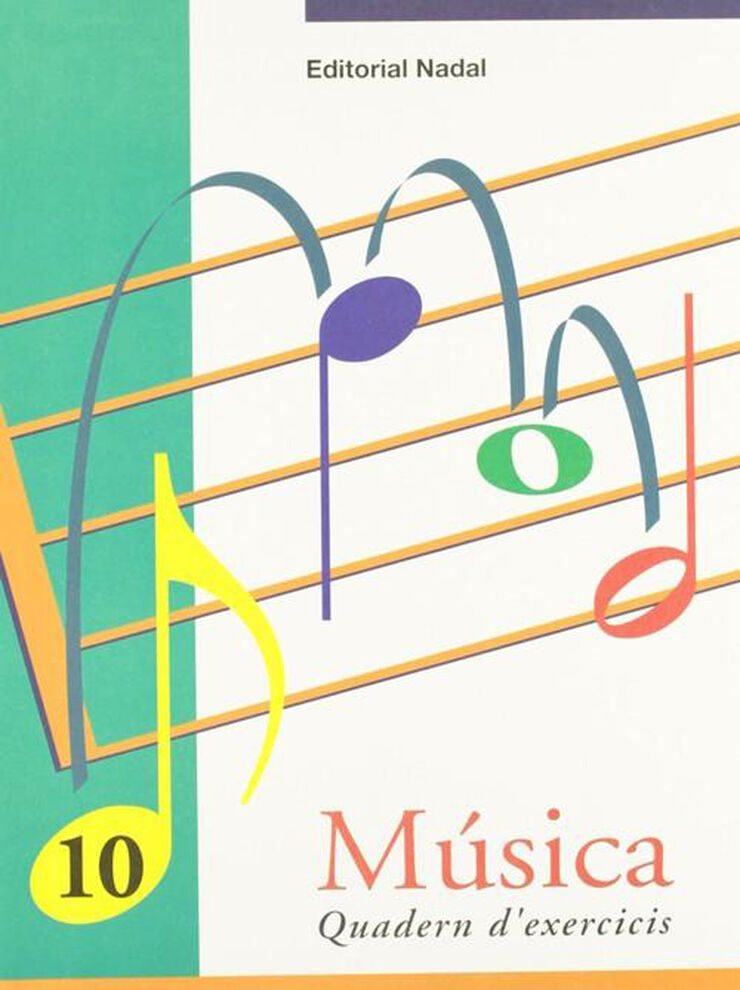 M&uacute;sica 10 Quadern d'exercicis