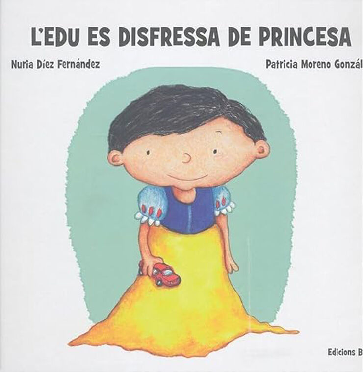 L'edu es disfressa de princesa