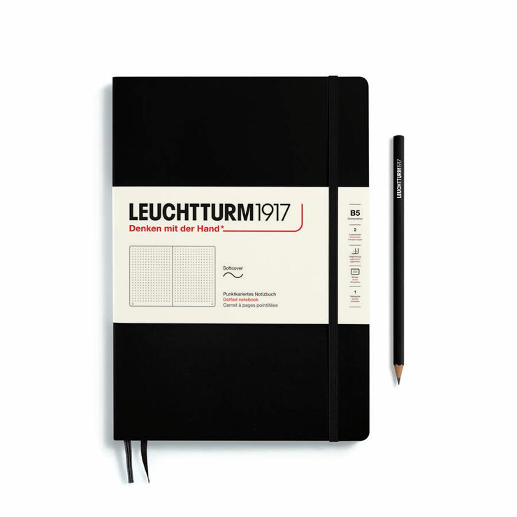 Llibreta Leuchtturm B5 tapa tova dots black