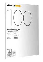 Paper blanc Abacus FSC A4 80g 100 fulls