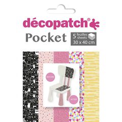 Papel D&eacute;copatch Pocket Collection n&uacute;m.29 5 hojas