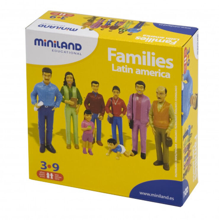 Figuras Amigos del mundo familia latinoamericana