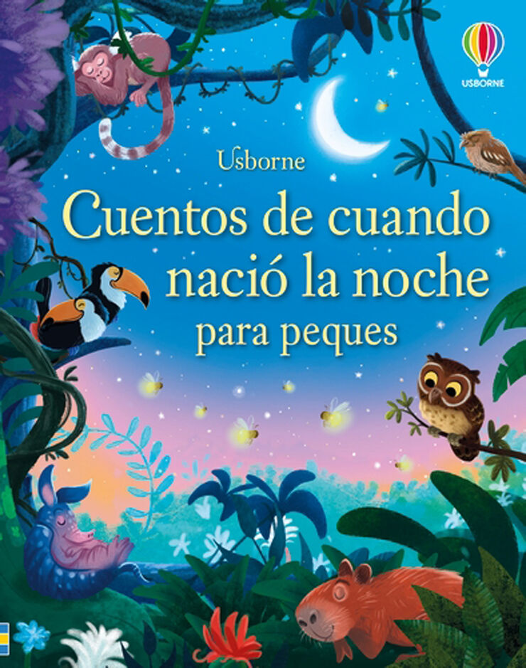 Cuentos de cuando naci&oacute; la noche para peques