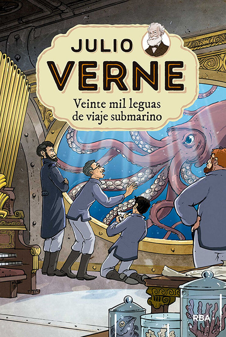 Julio Verne - Veinte mil leguas de viaje submarino (edici&oacute;n actualizada, ilustrada y adaptada)