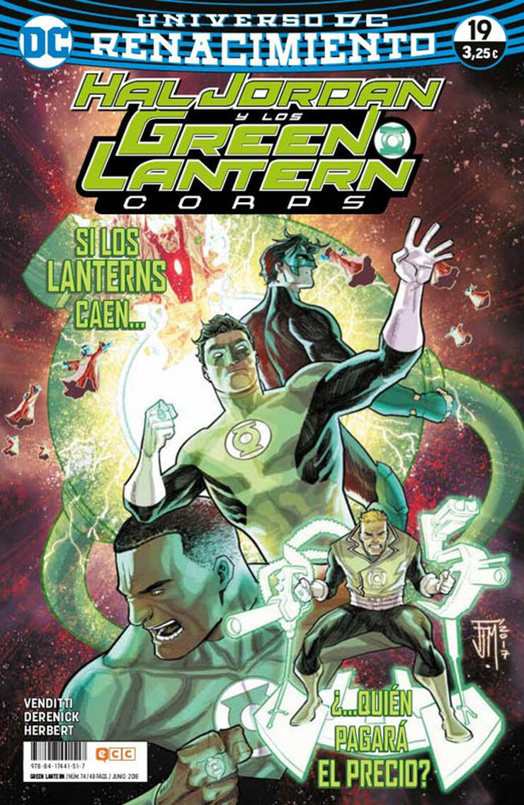 Green Lantern n&uacute;m. 74/19 (Renacimiento)