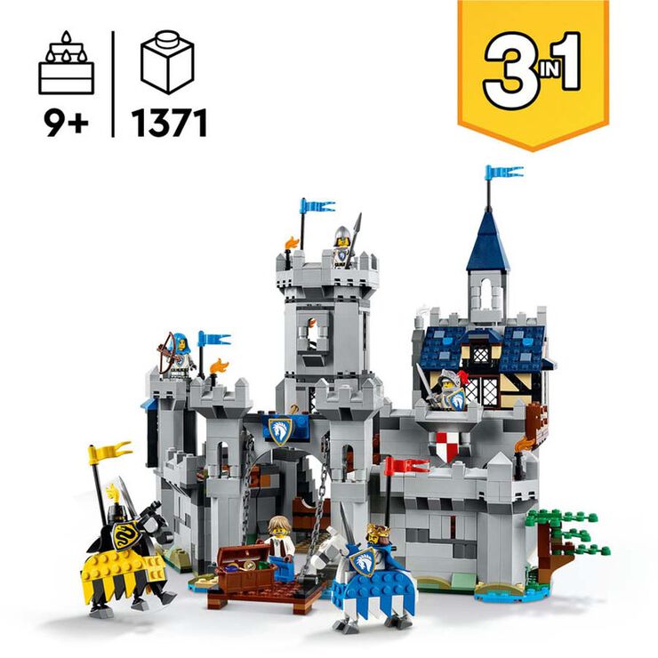 LEGO&reg; Creator Castell Medieval dels Cavallers del Corser 31168