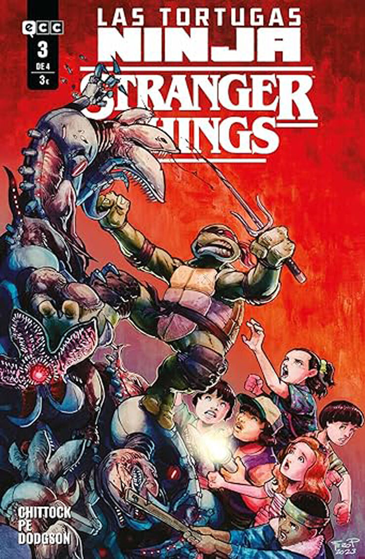Las Tortugas Ninja/Stranger Things n&uacute;m. 3 de 4