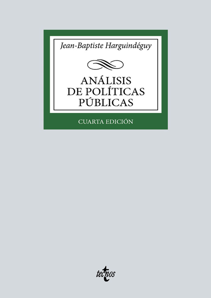 An&aacute;lisis de pol&iacute;ticas p&uacute;blicas