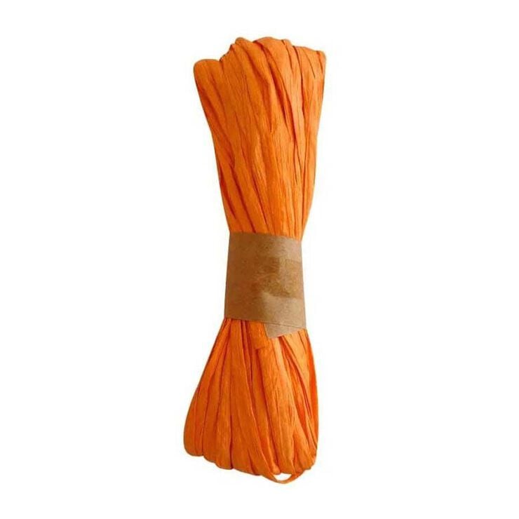 Rafia Natural Ursus 50g naranja