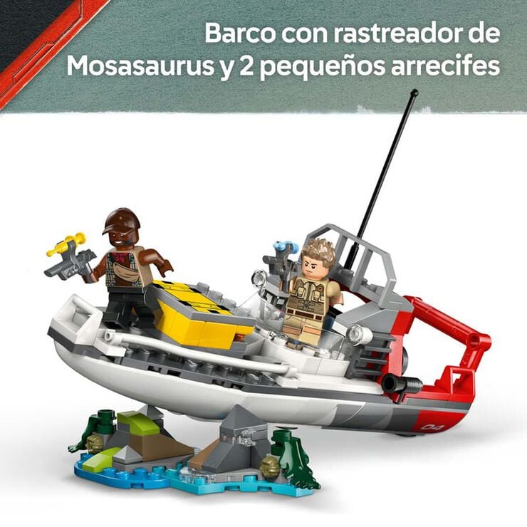 LEGO&reg; Jurassic World Missi&oacute; Naval: Mosasaurus Constru&iuml;ble 76974
