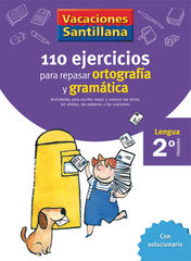 110 ejercicios para repasar ortograf&iacute;a y gram&aacute;tica 2&ordm; Primaria