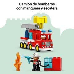 LEGO&reg; DUPLO Town Cami&oacute; de Bombers amb M&agrave;nega i Bombers 10473
