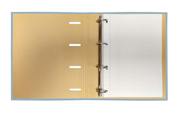 Carpebloc A5 100 Hojas con recambio 4x4 Senfort azul