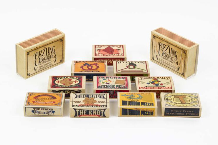 Rompecabezas Caja Cerillas