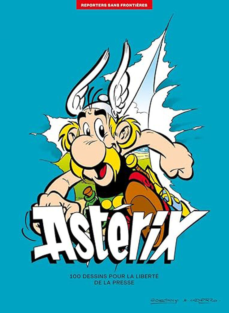 Ast&eacute;rix - 100 dessins pour la libert&eacute; de la presse