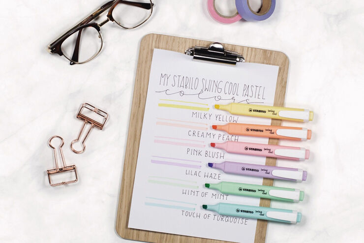Marcadors Stabilo Swing Cool 6 colors