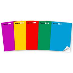 Libreta grapada Abacus A4 48 hojas pauta 2,5mm lila