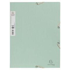 Carpeta 3 solapas A4 Autentik Exacompta verde