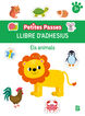 Petites passes llibre d'adhesius - Els animals