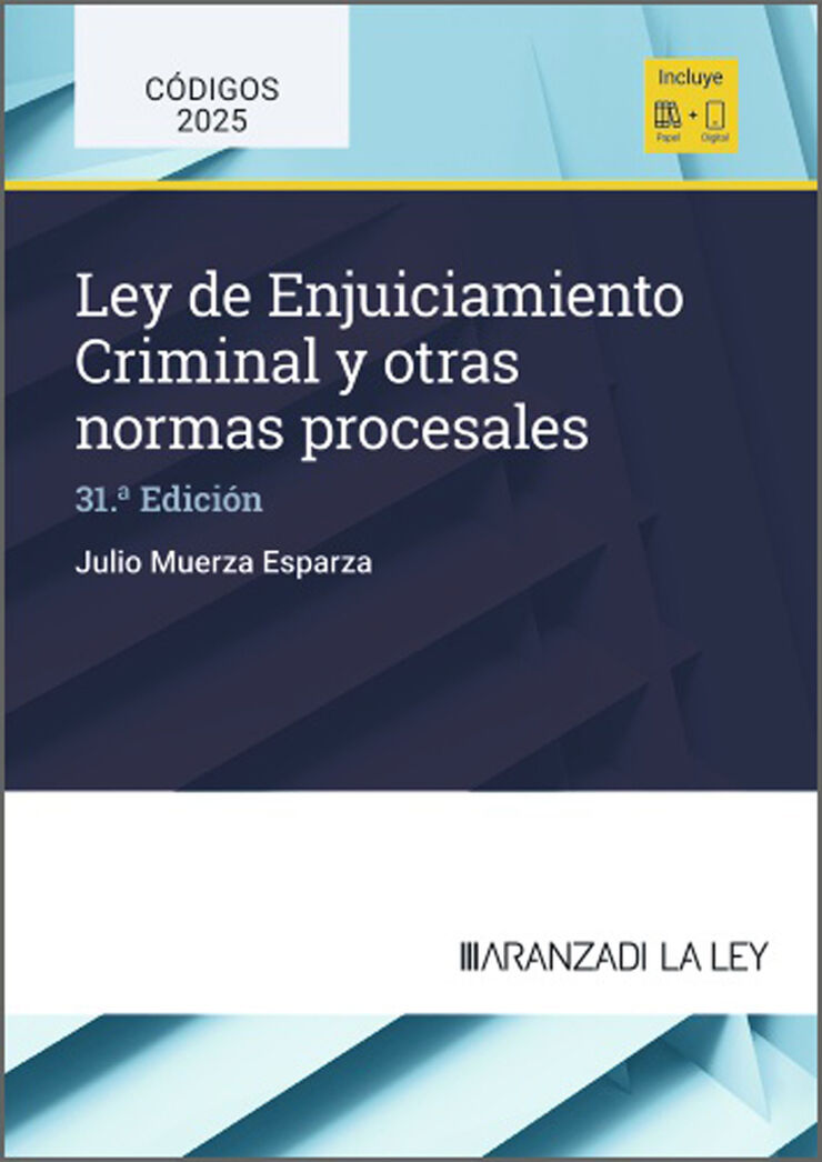 Ley de Enjuiciamiento Criminal y otras normas procesales