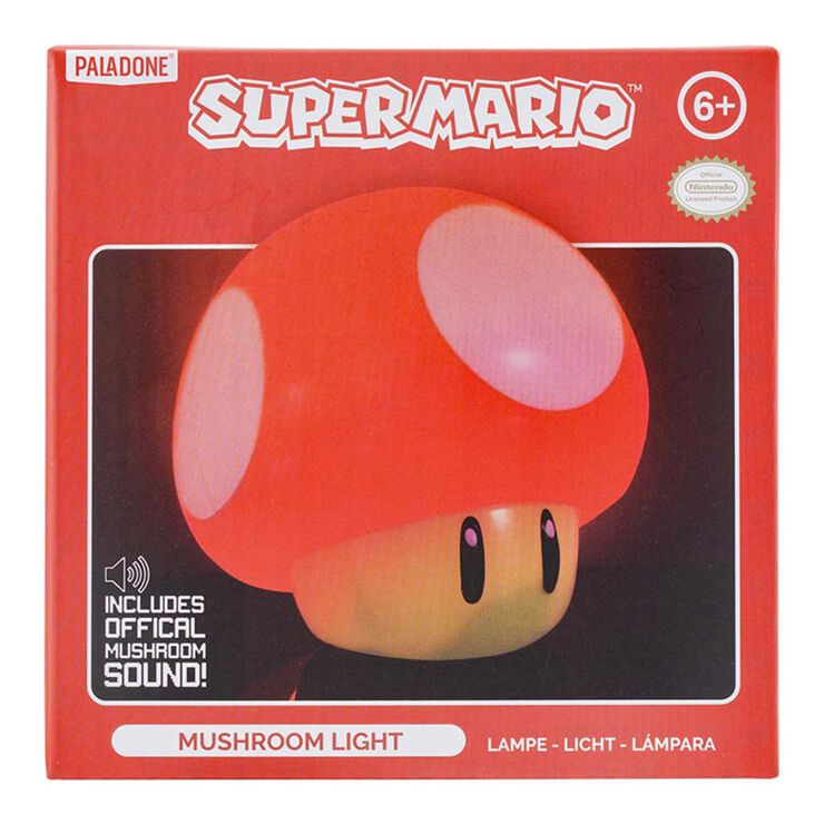 Luz de Noche Seta Super Mario