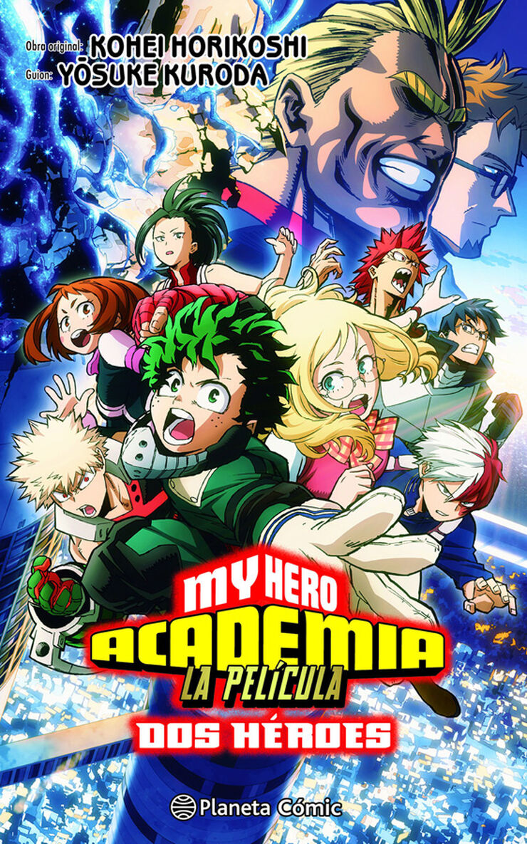 My Hero Academia: Dos h&eacute;roes Anime comic