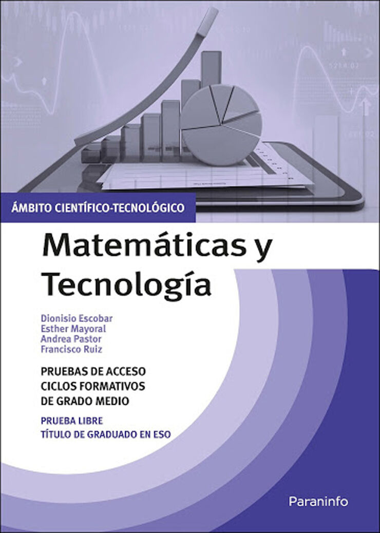 Temario pruebas de acceso a ciclos formativos de grado medio. &Aacute;mbito cient&iacute;fico-tecnol&oacute;gico. Matem&aacute;ticas y Tecnolog&iacute;a