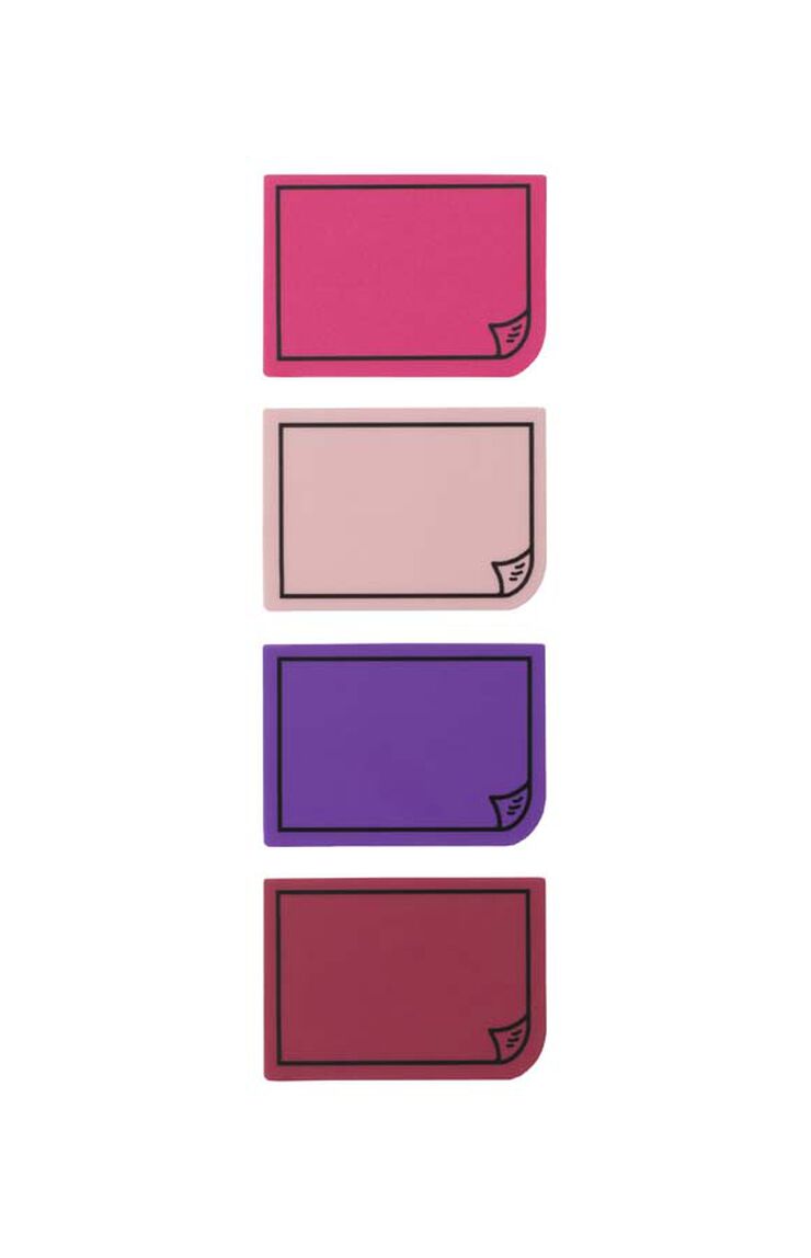 &Iacute;ndices adhesivos para p&aacute;ginas Libro rosa