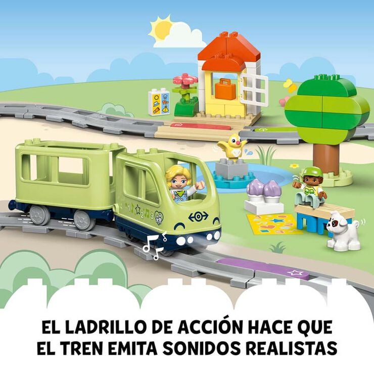 LEGO&reg; DUPLO Town Aventura Ferrovi&agrave;ria Interactiva 10427