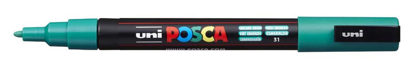 Retolador Posca PC-3M 0,9-1,3mm maragda