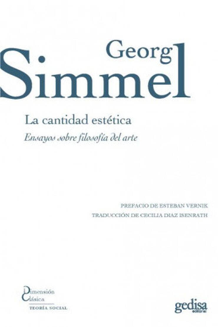 CANTIDAD EST&Eacute;TICA, LA
