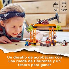 LEGO&reg; City Stuntz Desaf&iacute;o Acrob&aacute;tico: Ataque del Tibur&oacute;n 60342