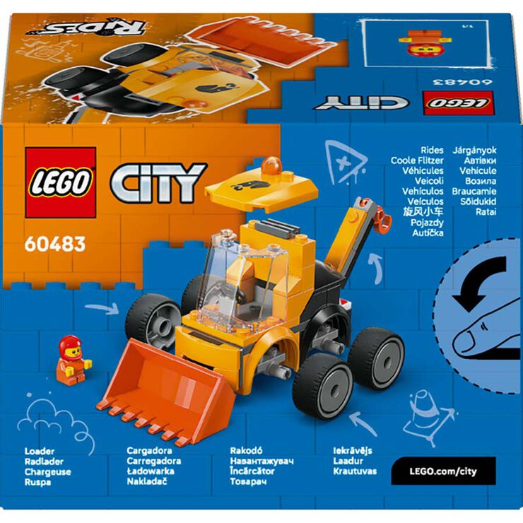 LEGO&reg; City Vehicles: Carregadora d&rsquo;Obra 60483
