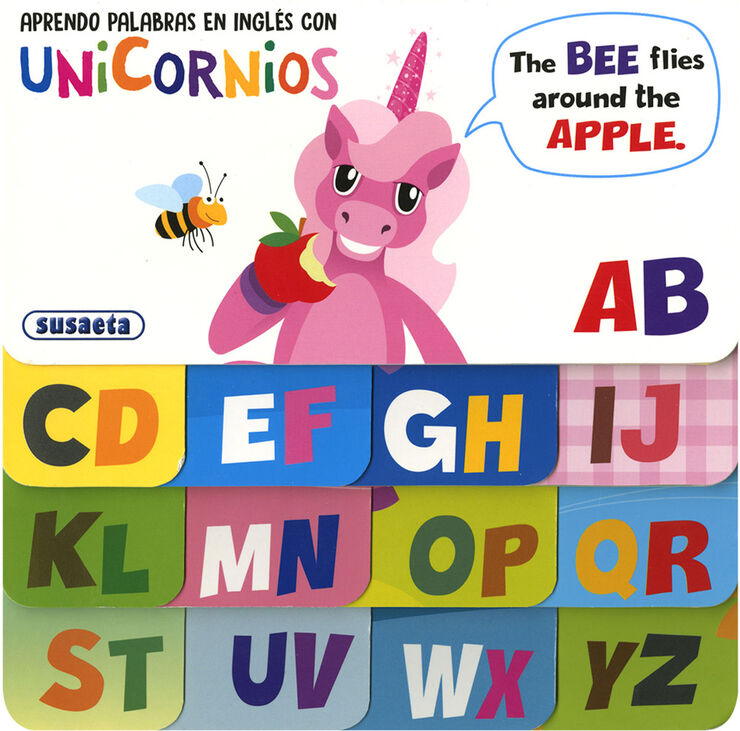 Aprendo palabras en ingl&eacute;s con unicornios