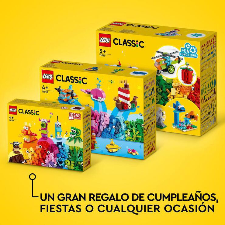 LEGO&reg; Classic Diversi&oacute; Oce&agrave;nica 11018