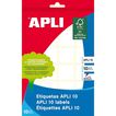 Etiquetes Apli&nbsp;24x24mm 10 fulls