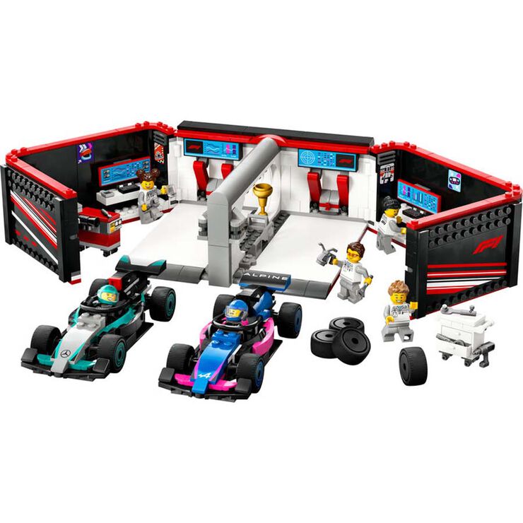 LEGO&reg; LEGO City Garatge de F1&reg; amb Cotxes Mercedes-AMG i Alpine 60444