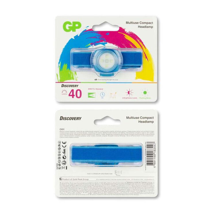 Linterna Llavero Discovery CK12 azul