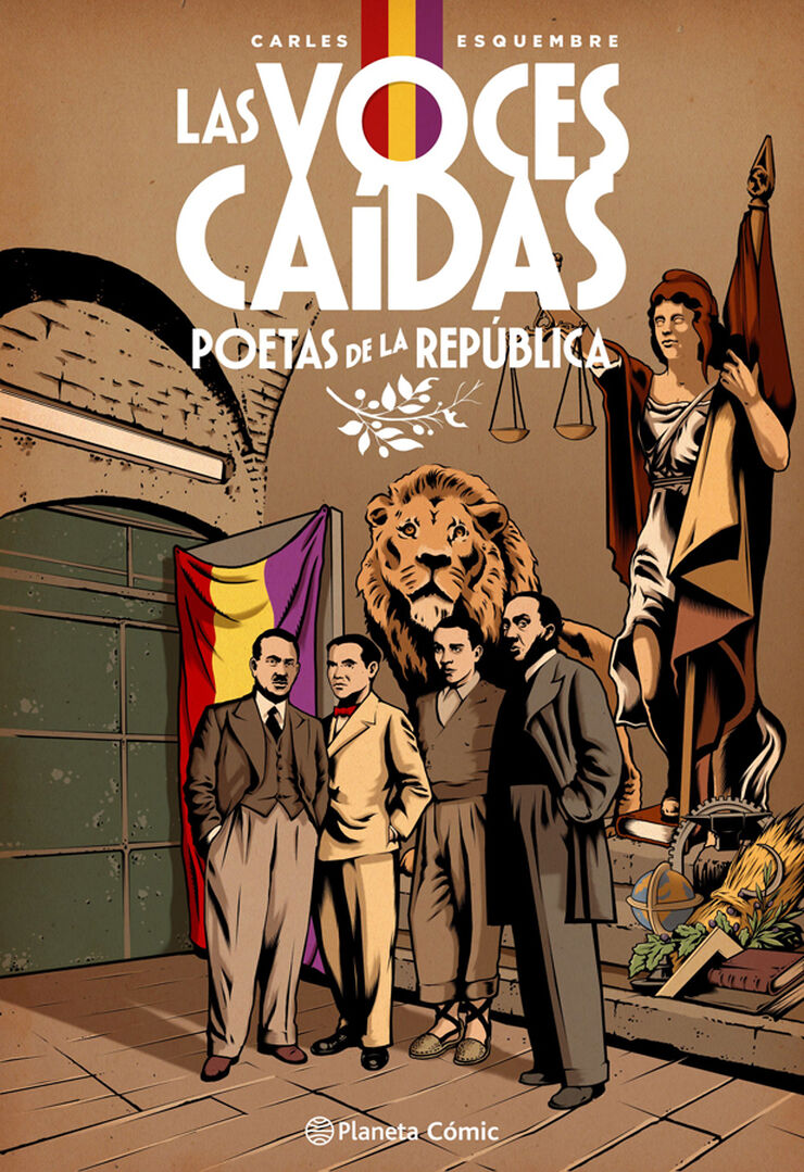 Las voces ca&iacute;das. Estuche poetas de la Rep&uacute;blica