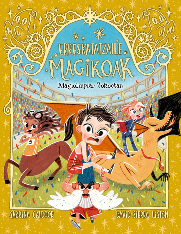 Erreskatatzaile Magikoak #7. Magiolinpiar Jokoetan