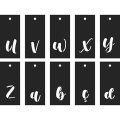 Plantilles Cal&middot;Ligrafia Abecedari Artemio 70 peces