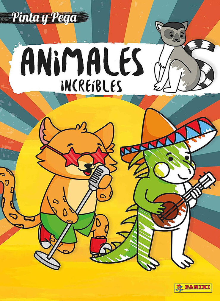 Animales Incre&iacute;bles. Pinta y Pega N.38