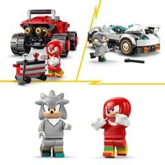 LEGO&reg; Sonic the Hedgehog&trade; Coche de Silver vs. Monster Truck de Knuckles 77118