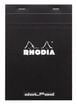 Bloc Rhodia Dots A5 80 fulls negre