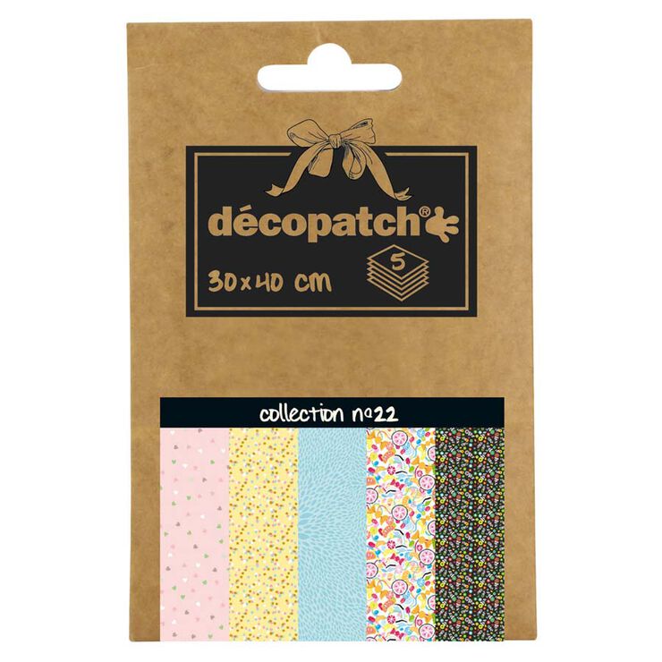Paper D&eacute;copatch Pocket Collection n&uacute;m.22 5 fulls